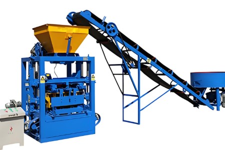QTJ4-30A Semi-automatic Brick Making Machine
