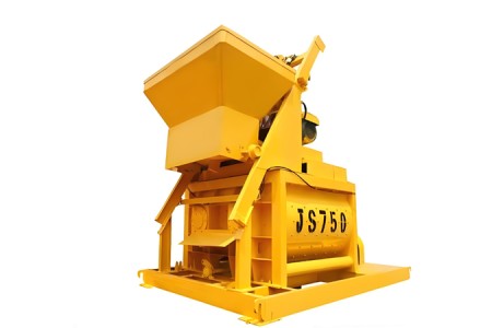 JS twin-shaft concrete mixer