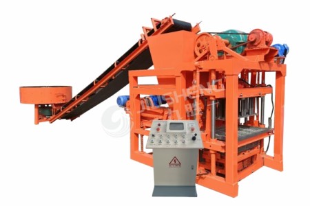 QTJ4-28 Semi-automatic Brick Making Machine