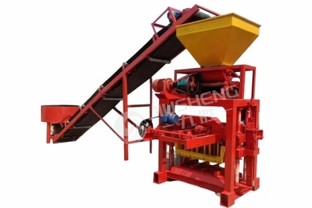 QTJ4-40A Semi-automatic Brick Making Machine