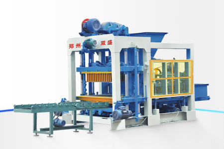 QTJ4-22 Semi-automatic brick making machine